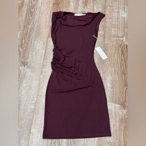 Marina cowl neck knit Dress